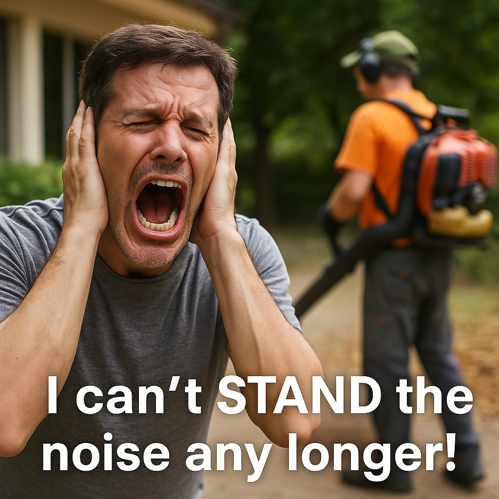 Can't stand the noise — switch to quiet electric yard care